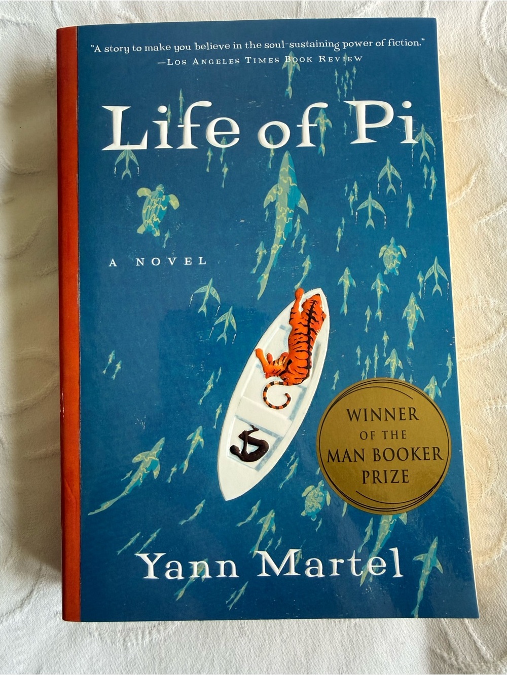 Life of Pi Yann Martel Paperback Book Harvest Harcourt Man Booker Prize Winner